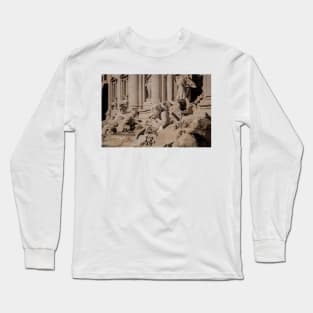 Trevi Fountain | Unique Beautiful Travelling Home Decor | Phone Cases Stickers Wall Prints | Scottish Travel Photographer  | ZOE DARGUE PHOTOGRAPHY | Glasgow Travel Photographer Long Sleeve T-Shirt